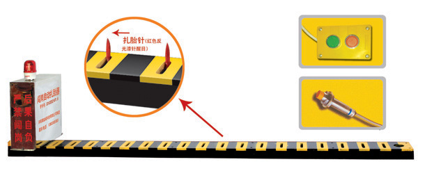 杭州江干区V3嵌入式闯岗自动扎胎器/阻车器